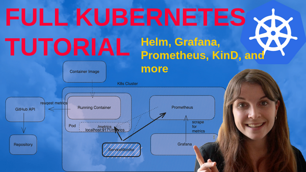 Visualise GitHub Metrics with Grafana and Prometheus - everything you need to get started with Kubernetes